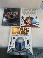 Lot of 3 Star Wars Books