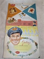 Vintage 1957 Omar Bread Calendar