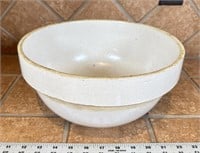 Antique 12 inch crock bowl