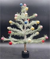 VINTAGE TABLE TOP CHRISTMAS TREE-APPROX 12 INCHES