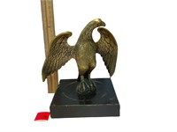 Heavy Brass Eagle Bookend