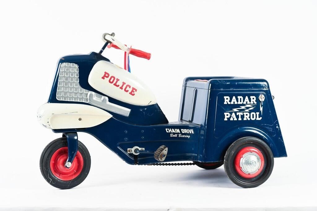 MURRAY POLICE RADAR PATROL PEDAL MOTORCYCLE