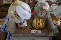 Vintage Anniversary Clock / Lamp Lot