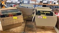 3 Boxes of Vinyl Records(see descr.)