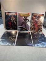 Lot Of 6 Image Witchblade Comics