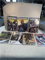 Lot Of 7 Assorted Comic Books Star Wars
