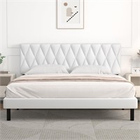 IYEE NATURE King Bed Frame Upholstered Platform