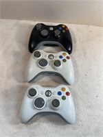 Lot of 3 Xbox 360 Controllers