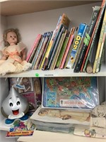 Vintage to newer dolls, toys, books, collectibles