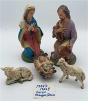 LARGE NATIVITY-MADE IN ITALY-Jesus made in Japan