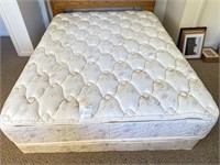 Queen size double pillow top mattress and