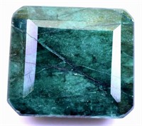 Certified 416.00 ct Natural Zambian Emerald