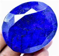 Certified 628.50 ct Natural Blue Sapphire