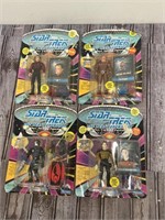 Star Trek figures lot of 4