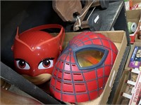 children’s masks spiderman PJ masks owlette