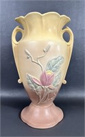 Large Hull Pottery 2 Handle Vase