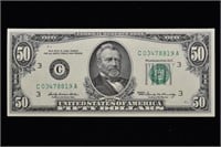 1969 $50 FEDERAL NOTE GEM UNCIRC PHILADELPHIA