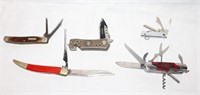 Craftsman fish knife,NRA multi tool,Old Timer etc.