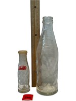 Two Pepsi Cola Bottles - One Pepper Shaker
