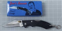 Jim's Beanie pocket knife keychain(15-233B)