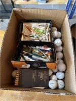 GOLF BALLS, TEE'S AND MORE