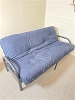 Navy blue futon