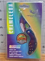 Chameleon rainbow knife