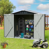 4.2×7 FT Outdoor Storage Shed, Garden Tool