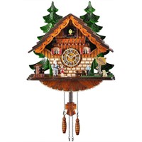 Cuckoo Clock Traditional Chalet Black Forest