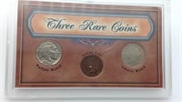 Three Rare Coins