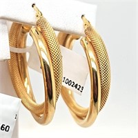 10KT Yellow Gold Earrings
