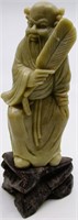 Chinese Carved Soapstone Figurine Statue
