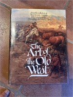 The art of the old West hardcover book