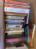 Large box of books
