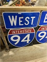 west interstate 94 sign
