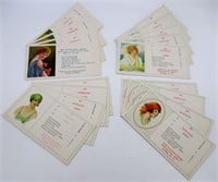 Lot of 17 Eno Advertising Agency Durham NC Cards