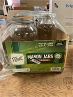 5ct.Ball half gallon mason jars
