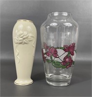 Vintage Glass Vase By Cerve & Lennox Bud Vase