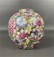 Porcelain Wares Handpainted Vase *Hong Kong