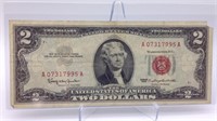 1963 $2 Red Seal