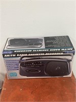 Am/fm radio cassette recorder