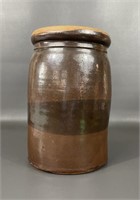 Vintage 2Gal. Salt Glazed Stoneware Crock