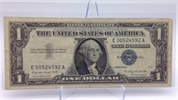 1957A $1 Silver Certificate LOW SERIAL