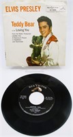 1957 Elvis Presley Teddy Bear 45RPM w/Sleeve
