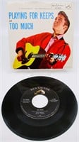 1957 Elvis Playing For Keeps 45RPM w/Sleeve