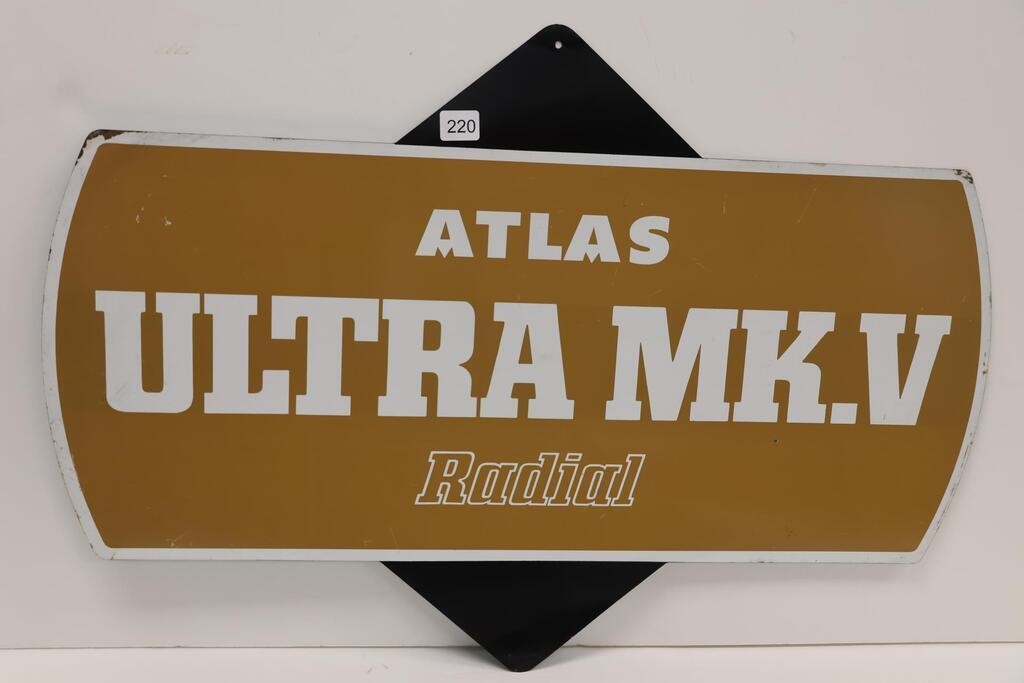 ATLAS ULTRA MK.V. RADIAL SST TIRE INSERT SIGN
