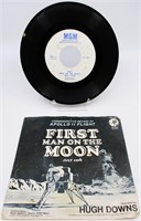 1969 First Man on the Moon 45RPM w/Picture Sleeve