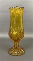 L.E. Smith Moon & Stars Kanawha Glass Swung Vase