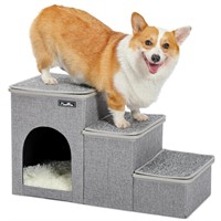 Made4Pets Cat Stairs Dog Ladder for Bed, Pet