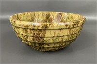 Antique Bennington Splatterware Bowl